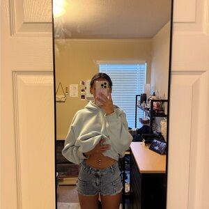 SHEIN Light Blue Jean Shorts